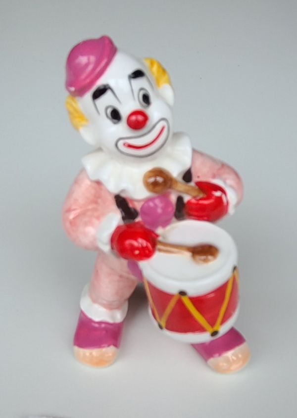 Porcelain Clown Doll – Made in Japan