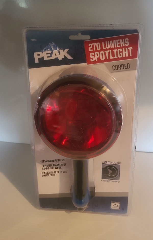 Peak Corded Spolight - 270 Lumens